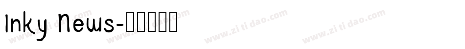 Inky News字体转换